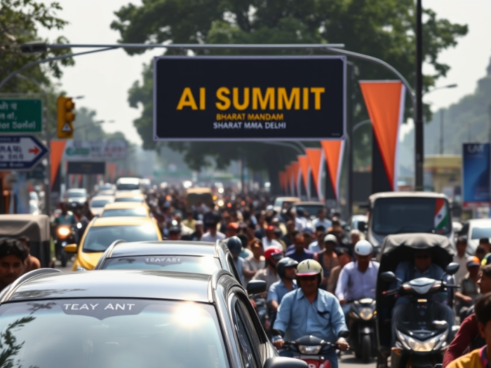 AI Summit 2026: Traffic Advisory Issued in Delhi, Routes Affected