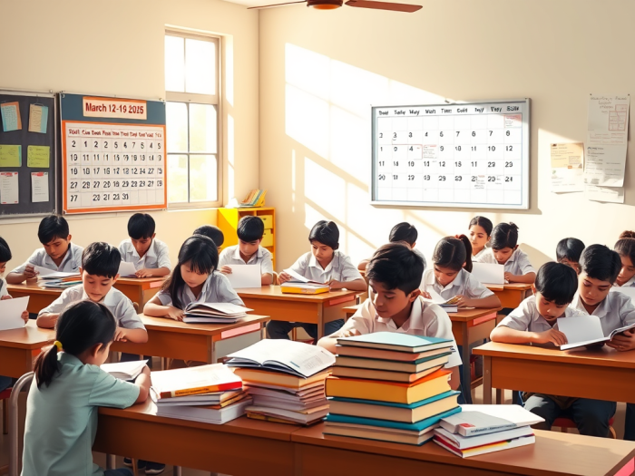 Bihar Class 1–8 Exam Date Sheet 2026 Out