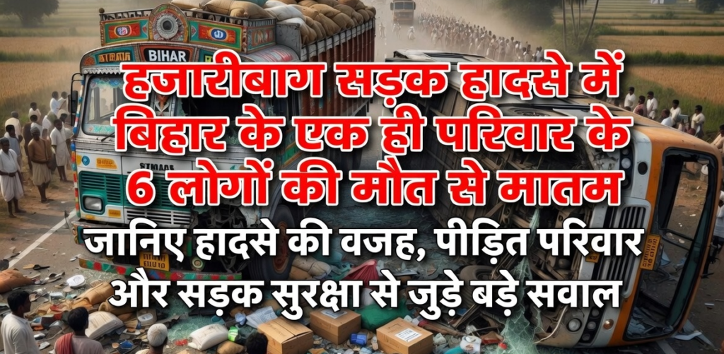 Bihar Family Killed In Hazaribagh Road Accident