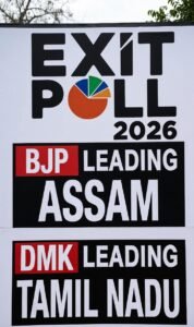 Exit Poll 2026 BJP Leads Assam, DMK Ahead in Tamil Nadu
