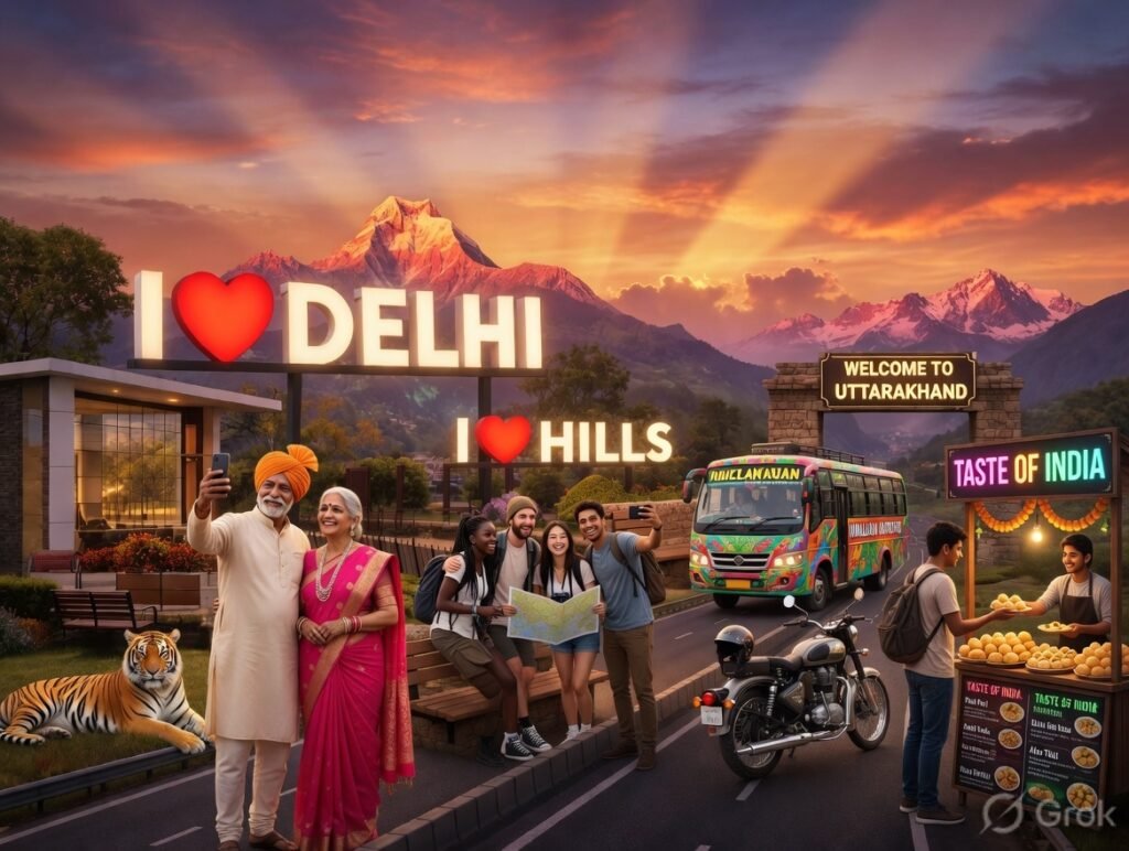 Delhi-Dehradun Highway Turns Into a Tourist Attraction