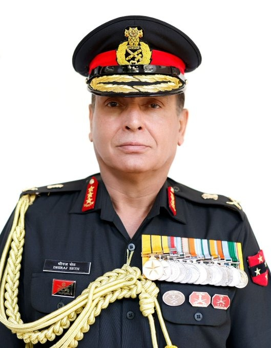 Lt General Dhiraj Seth Appointed Next Indian Army Chief