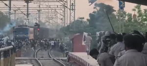 Patliputra Station Protest Turns Violent, Police Take Action
