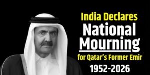 India Declares National Mourning for Qatar's Former Emir