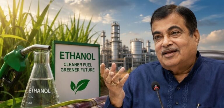 Nitin Gadkari on E20 Fuel Mileage Impact