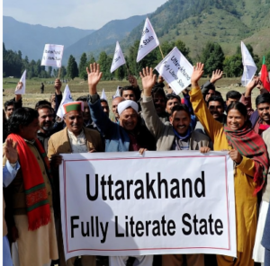 Uttarakhand Becomes India's Sixth Fully Literate State
