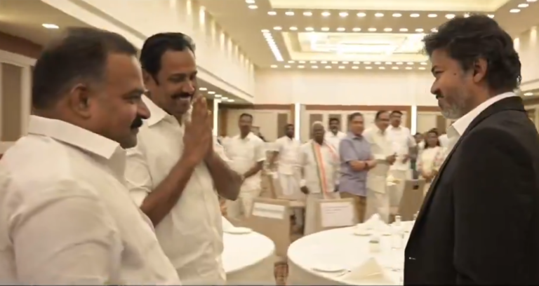 Two Ex-AIADMK Ministers Join TVK With 15,000 Supporters