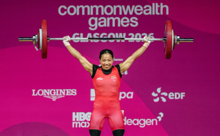 Mirabai Chanu Wins India's First Gold at CWG 2026