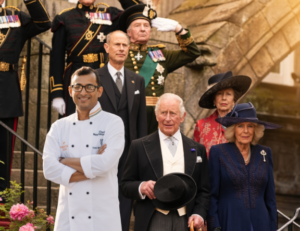 Bihar-Born Chef Nand at Royal Garden Party