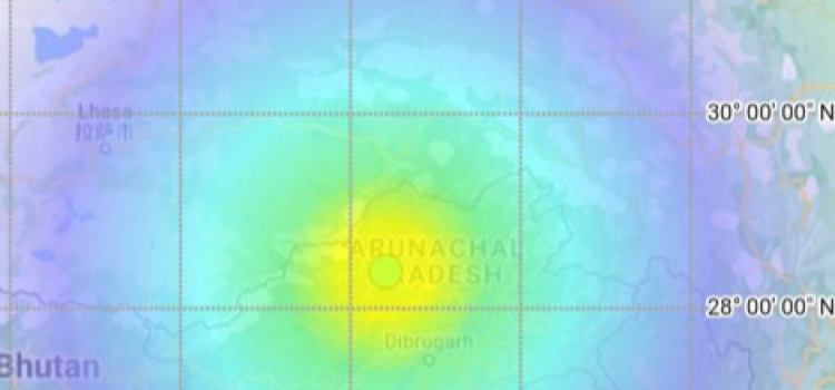 Arunachal Pradesh\'s West Siang trembles with 5.7 magnitude e