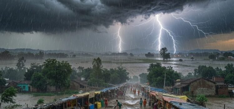 Bihar Weather Update Red Alert for Heavy Rain in 4 Districts