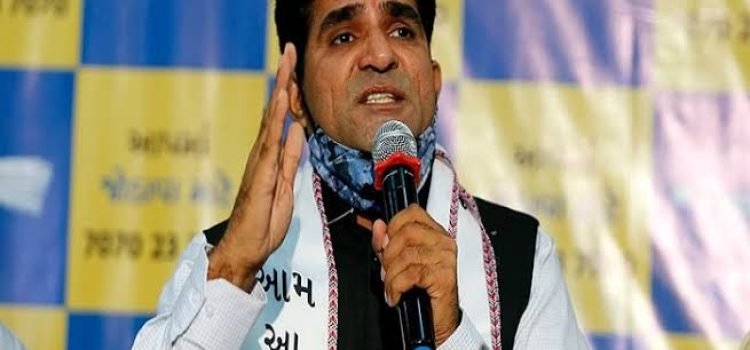Gujarat election 2022 AAP Announces Isudan Gadhvi As CM Candidate