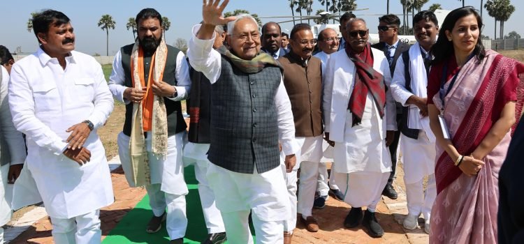 CM Nitish Kumar in Jehanabadd