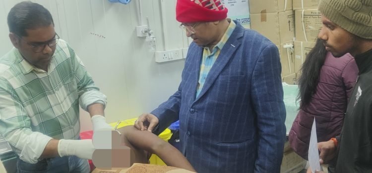 Jehanabad News: Dispute between two parties during idol immersion, 15 year old teenager shot at back
