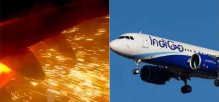 IndiGo Plane\'s Engine Catches Fire Moments Before Take-Off I