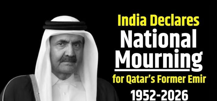 India Declares National Mourning for Qatar's Former Emir