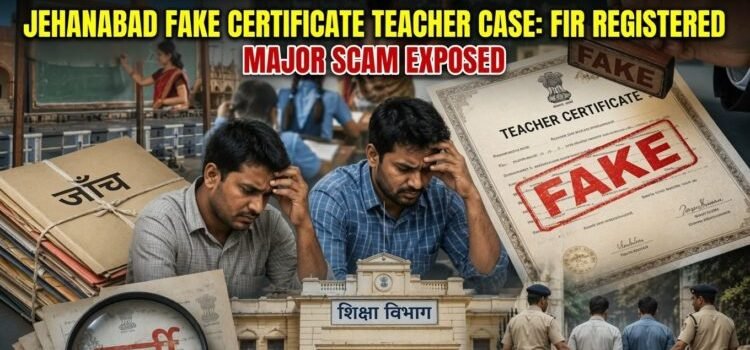 Jehanabad Fake Certificate Teacher Case FIR Registered