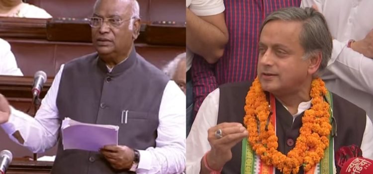 Kharge and Tharoor in fray for Congress Presidential poll