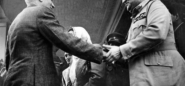 Maharaja Hari Singh signs Instrument of Accession with India