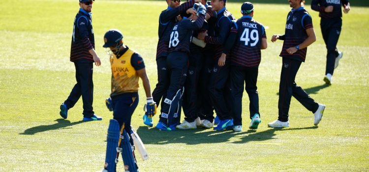 Namibia defeated Sri Lanka by 55 runs