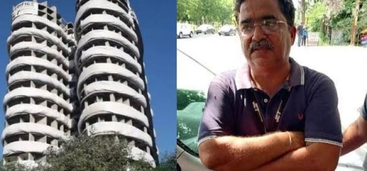 Noida twin tower demolitionMeet Chetan Dutta, Man who pressed button that brought down twin towers
