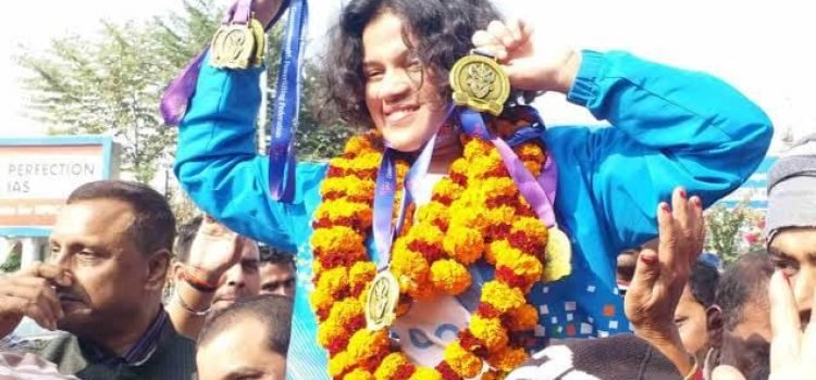 Patna-Bihar\'s player Kriti Rajsingh has won six gold medals