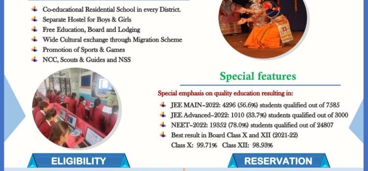 Registrations For JNVST 2023 Begins
