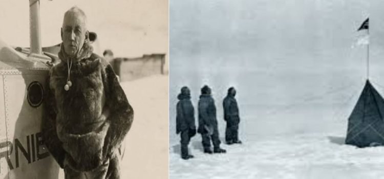 Roald Amundsen Becomes First to Reach South Pole, December 1