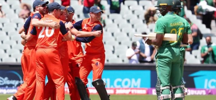 Netherlands pull off remarkable T20 World Cup upset victory over South Africa