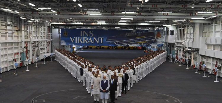 INS Vikrant 1st India-Made Aircraft Carrier, Commissioned By PM Modi