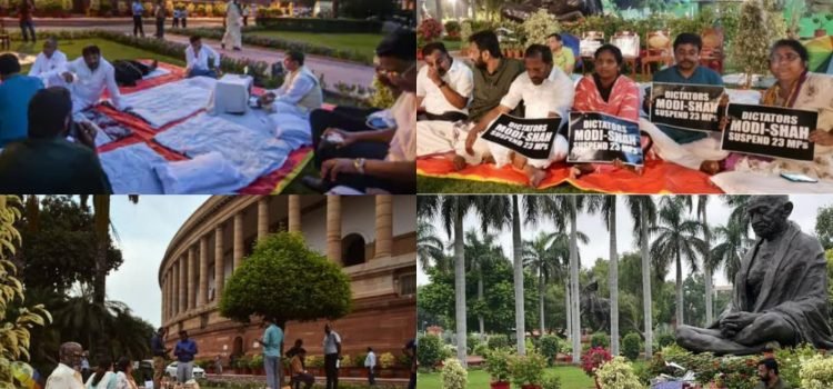 Suspended-MP-Spent-their-night-at-Parliament
