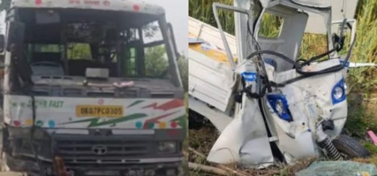 Tragic Dehradun Road Accident Bus-Auto Collision Leaves 2 Dead, 15 Injured