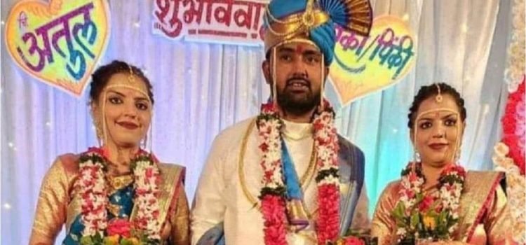 Twin sisters marrying same man Police book groom for non-cognizable offence