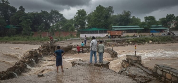 Uttarakhand Monsoon Bridge Washed Away, Danger Lake Forms