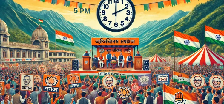 Uttarakhand Municipal Elections: Campaigning Ends Today at 5 PM, Voting on January 23