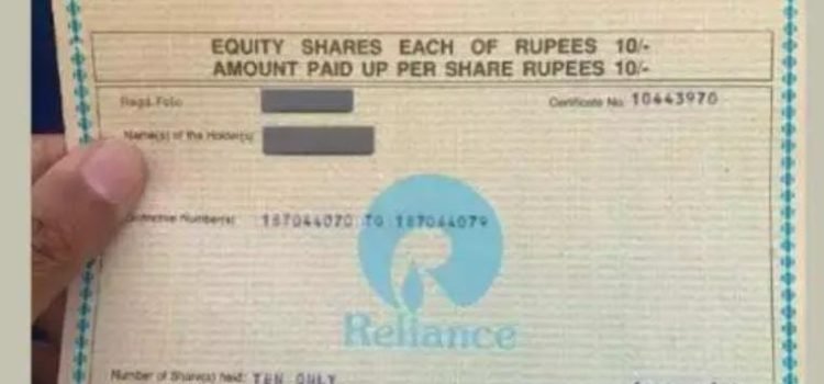 Hidden Treasure: 36-Year-Old Reliance Shares Found During Home Cleaning Turn Into Lakhs Today