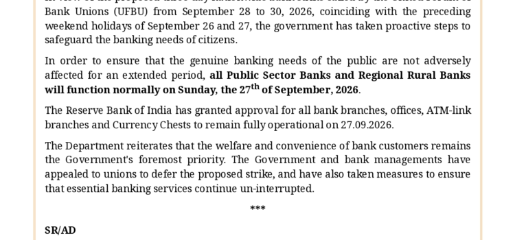 Banks Open Sunday Before Strike