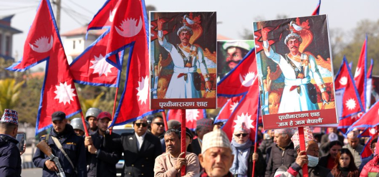 Nepal Monarch Restoration: “Bring Back the King” Rally