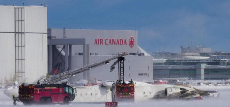 Canada Plane Crash: Aircraft Overturns on Runway During Landing, 80 Onboard, 18 Injured