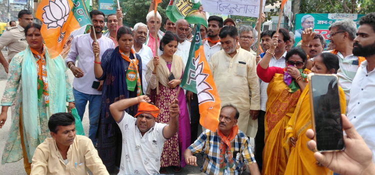 Bihar Bandh: NDA Protest Against Remark on PM’s Mother