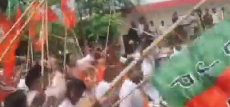 Patna BJP-Congress Clash: Workers Injured in Violent Protest