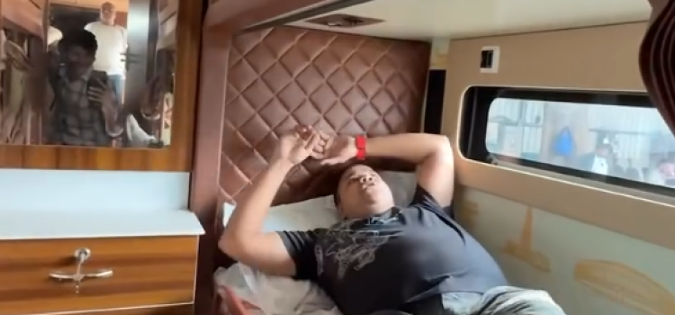Bihar Tourism Luxury Caravan Bus: A Hotel on Wheels Experience