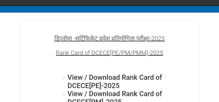 Bihar Polytechnic Result 2025 Declared, Counselling from June 27