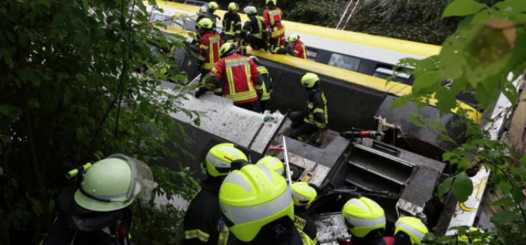 Germany Train Accident: 3 Dead, Many Injured in Derailment
