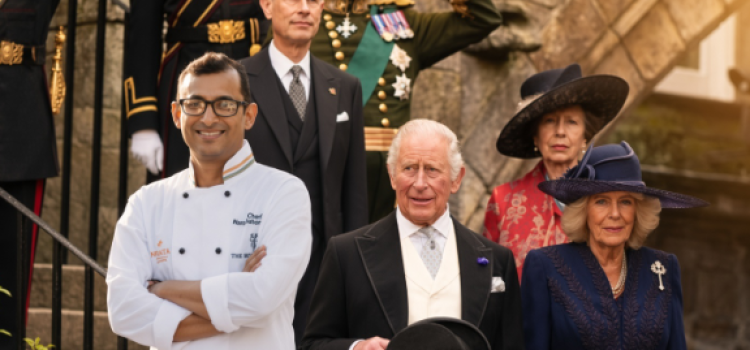 Bihar-Born Chef Nand at Royal Garden Party