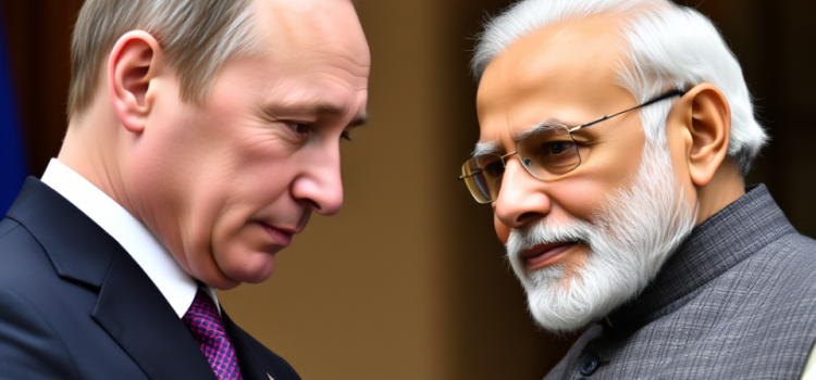 President Vladimir Putin lands in New Delhi!