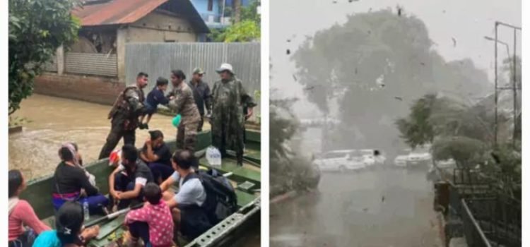 Heavy Rainfall Crisis in Northeast India Situation and Alerts