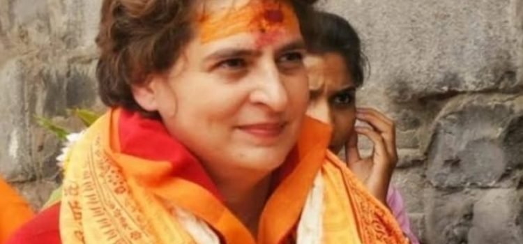 Priyanka Gandhi Vadra takes holy dip at Sangam in Prayagraj on Mauni Amavasya