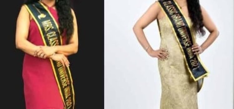 Kerala: Dr Sasilekha Nair crowned Classic Mrs Grand Universe India